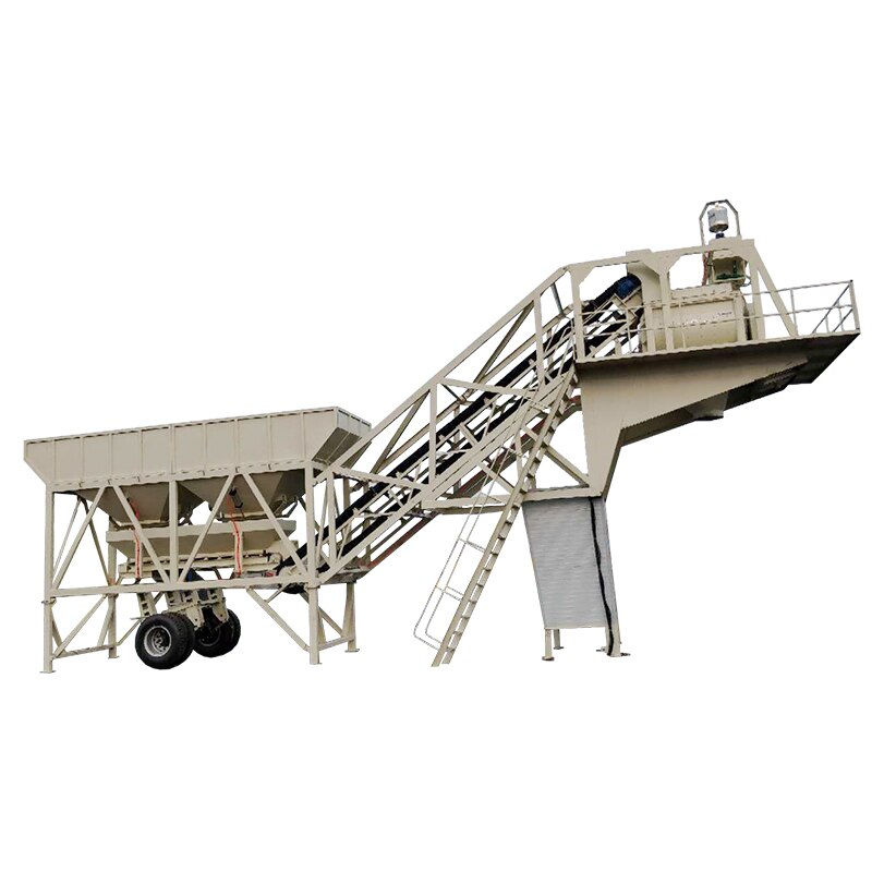 Thumbnail: Easy Transportation Concrete Batching Mixing Plant Good Price Ready Mix Concret