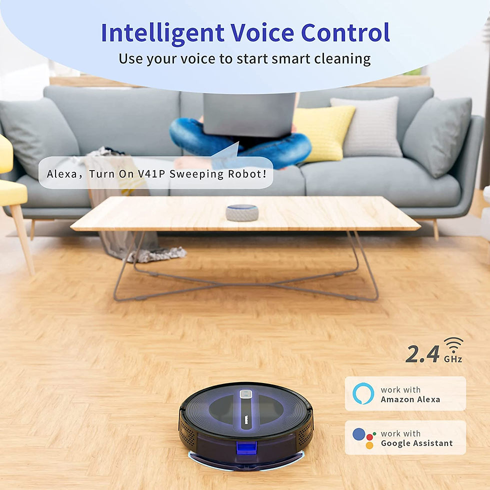 サムネイル： SYSPERL 2 in 1 Robot Vacuum and Mop, Robot Vacuum Cleaner with Mapping Technolo