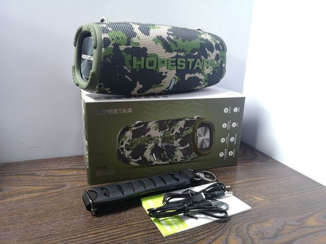 Thumbnail: HOPESTAR H50 Wireless Outdoor Waterproof Subwoofer High Power 40W Portable Blue