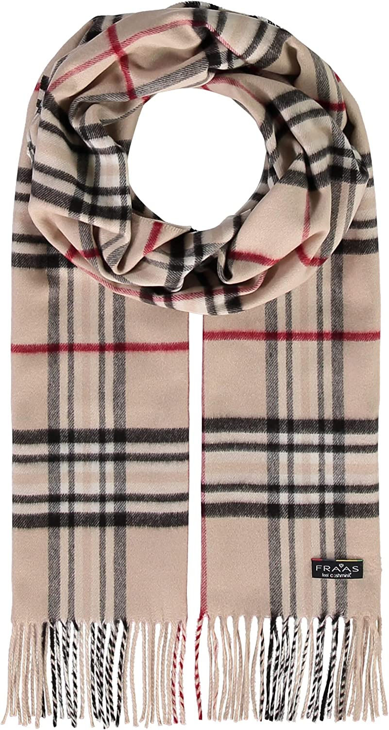 Miniature : FRAAS Plaid Oversized Cashmink Woven Long-Scarf for Men Women - Made in Germany