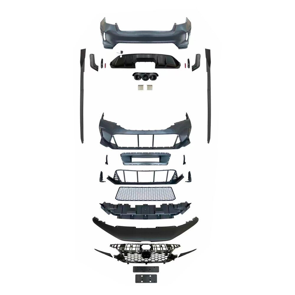 21+ Civic upgrade to front bumper Rear Bumper Side Skirts Type-R body kit for H