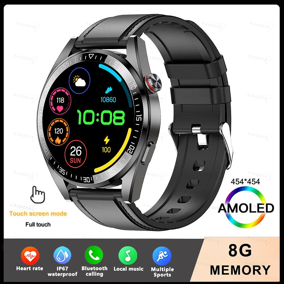 Thumbnail: 2023 New 454*454 Screen Smart Watch Men Always Display The Time Bluetooth Call 