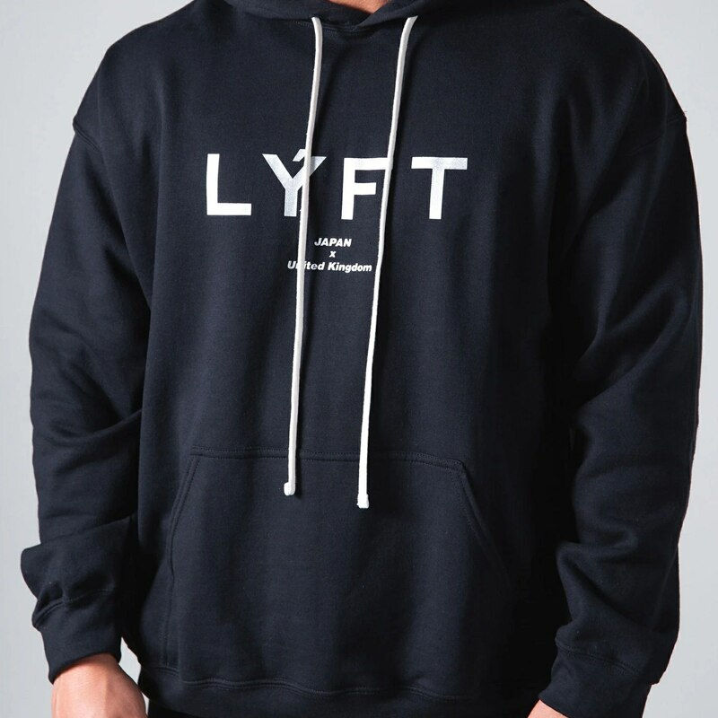 Thumbnail: Spring Men's Hoodie Outdoor Fashion Gym Running Hoodie Jogging Fitness Hoodie M