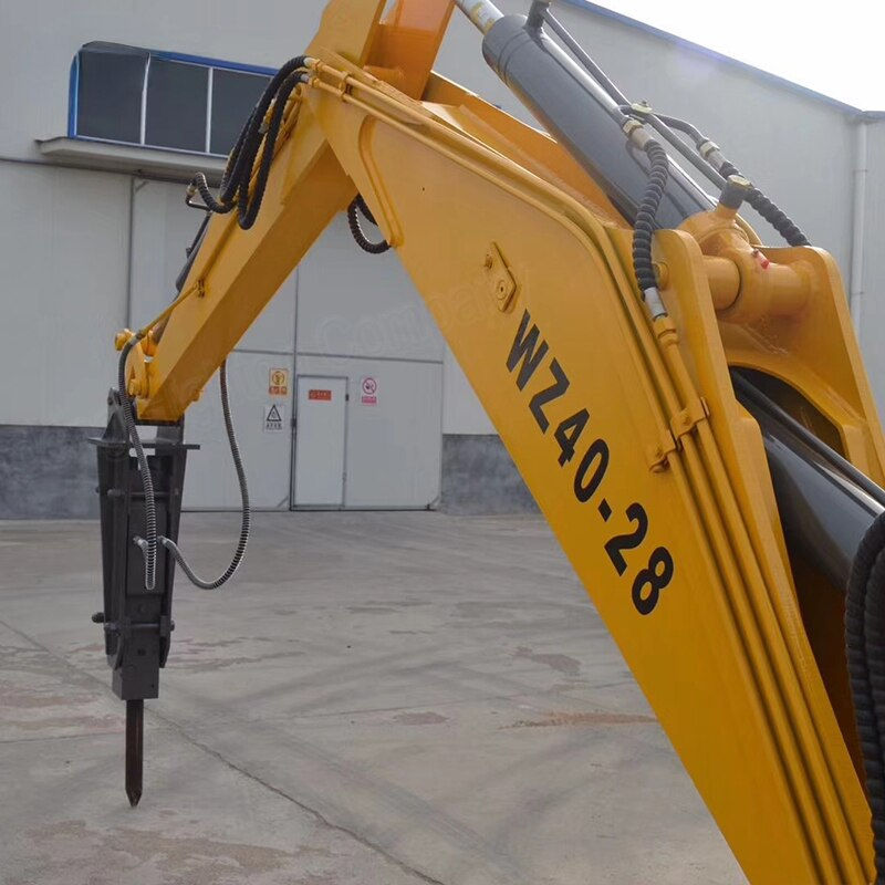 Thumbnail: WZ40-28 Front Loader Rear Backhoe Loader with Cheap Price Wheel Loader