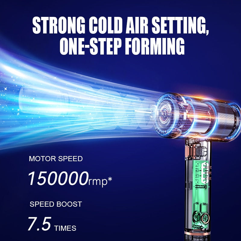 الصورة المصغرة: LESCOLTON Hair Curler Cold Air Curling Irons Automatically 2 In 1 150000 High-s