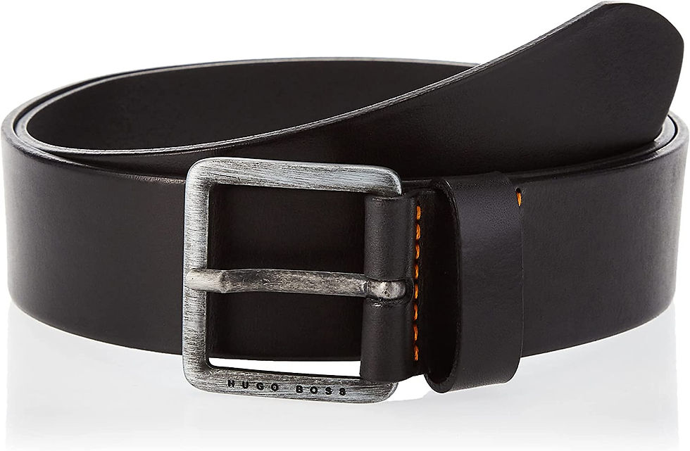 Thumbnail: BOSS Men's Jeeko Italian Leather Belt