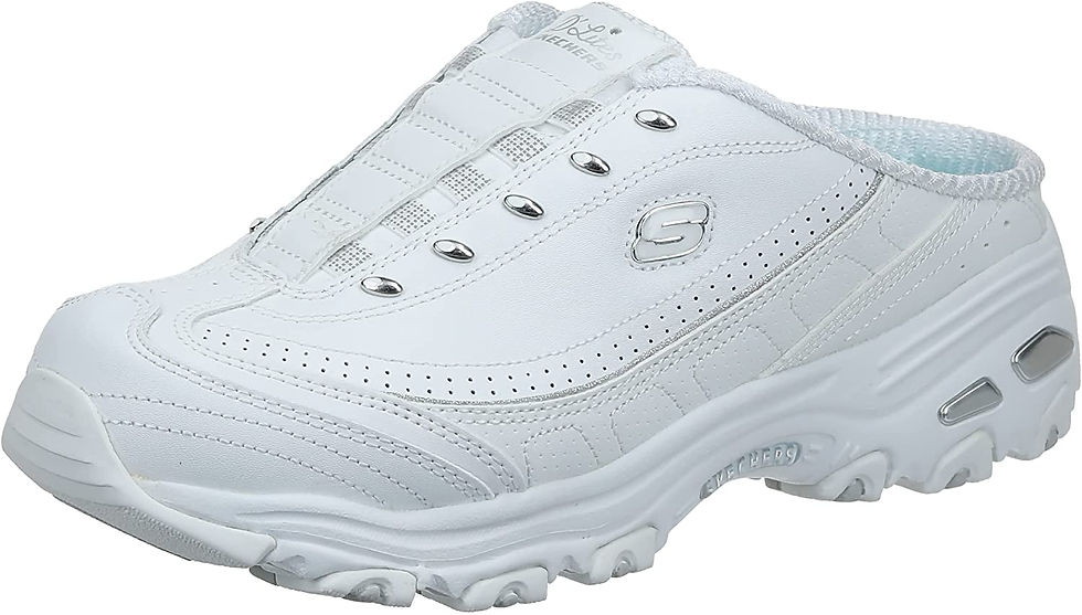 Thumbnail: Skechers Sport Women's D'Lites Slip-On Mule Sneaker