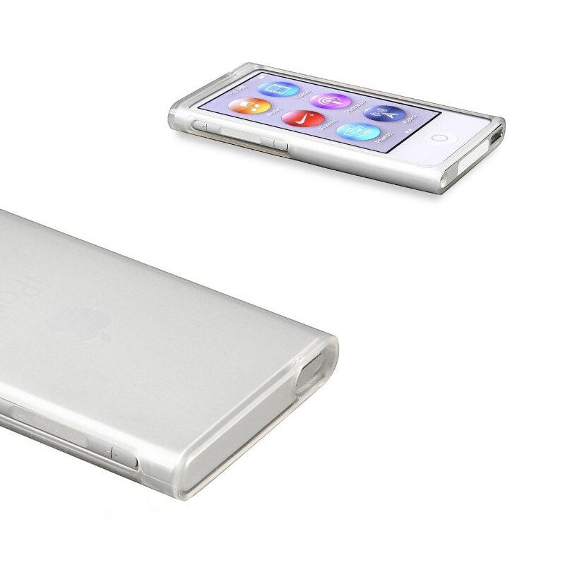 Thumbnail: 50X Frost Clear Soft TPU Gel Rubber Silicone Case For Apple iPod Nano 7th Gen 7