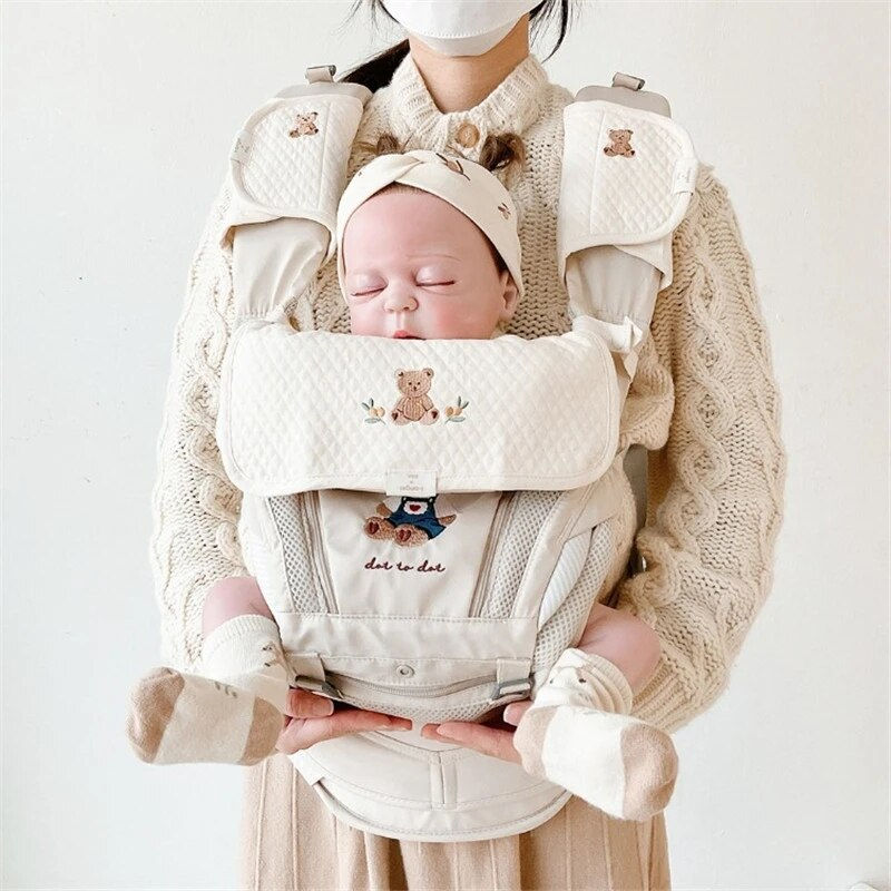 Miniaturbild: Cotton Baby Bibs Saliva Towel Chest Bite Towel Burp Cloths Babies Accessories B
