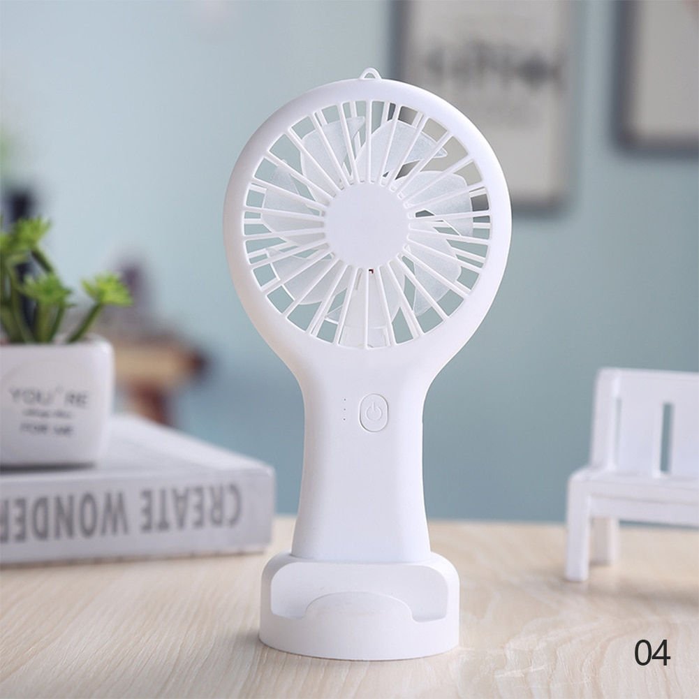 Usb Mini Wind Power Handheld Fan, Convenient And Ultra-quiet, High Quality Port