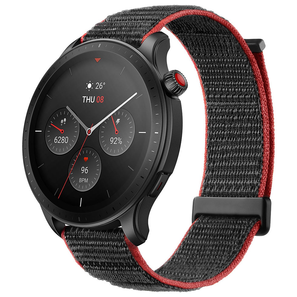 Thumbnail: NEW Amazfit GTR 4 Smartwatch Alexa Built 150 Sports Modes Bluetooth Phone Calls