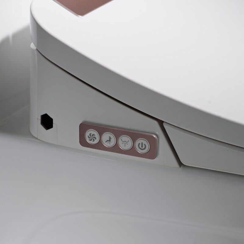 Thumbnail: Ecofresh bathroom smart toilet seat cover electronic bidet clean dry seat heati