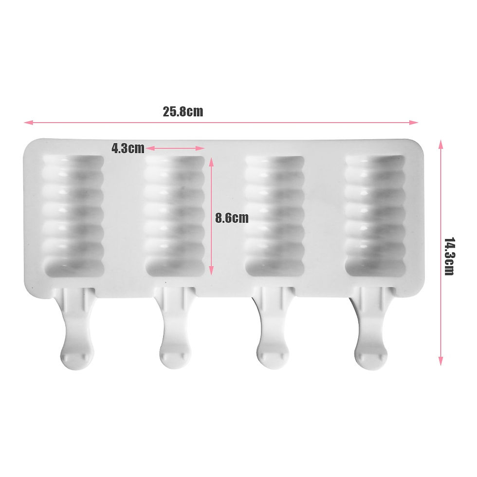 Miniature : 8 Hole Silicone Ice Cream Mold Magnum Silicone Mold DIY Fruit Juice Ice Pop Cub