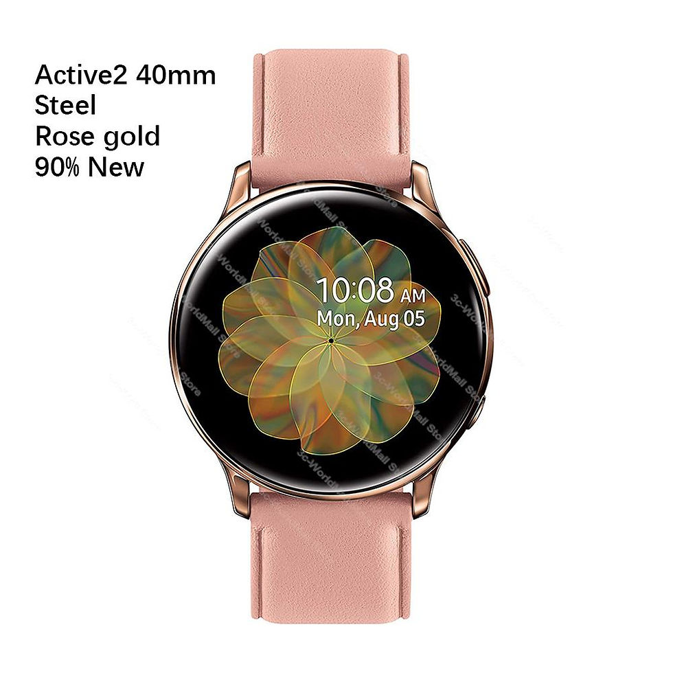 Thumbnail: Samsung Galaxy Watch Active 2 R825 Smart Watch With GPS Heart Rate Sensor Healt