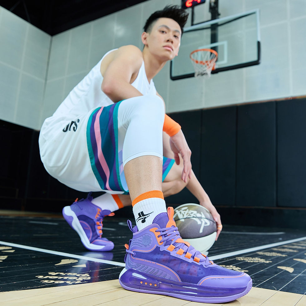 Thumbnail: Xtep [ Ling Ji ] Men's Shoes Basketball Shoes 2022 Breathable Wear-resistant Sp