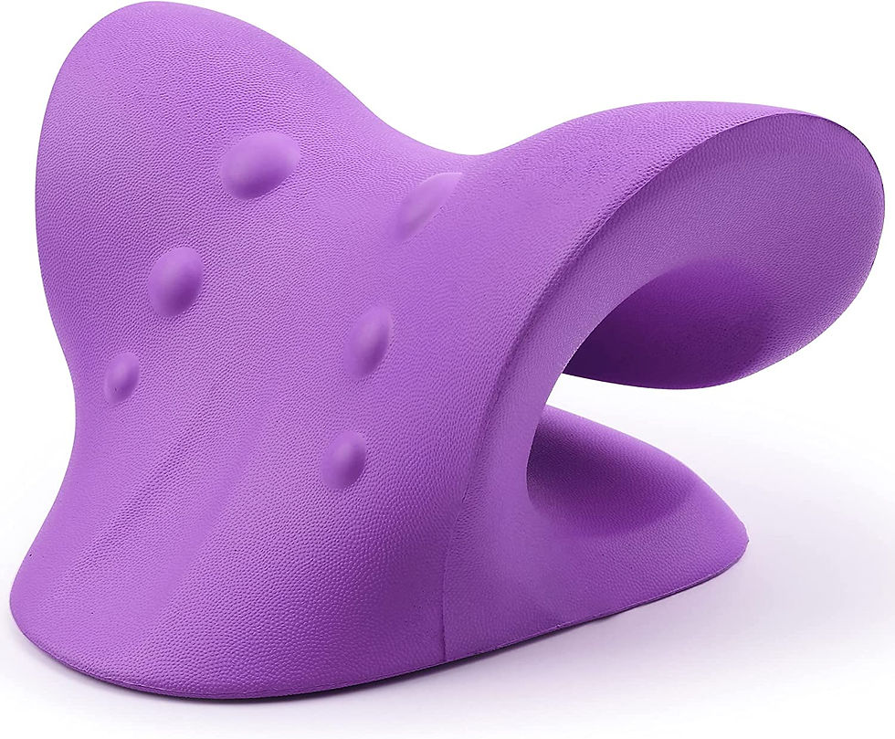Miniatura: Neck and Shoulder Relaxer, Cervical Traction Device for TMJ Pain Relief and Cer