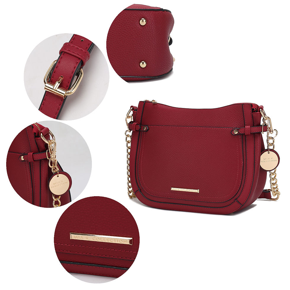 Miniatura: MKF Collection Raelynn Vegan Leather Women's Shoulder Bag by Mia K