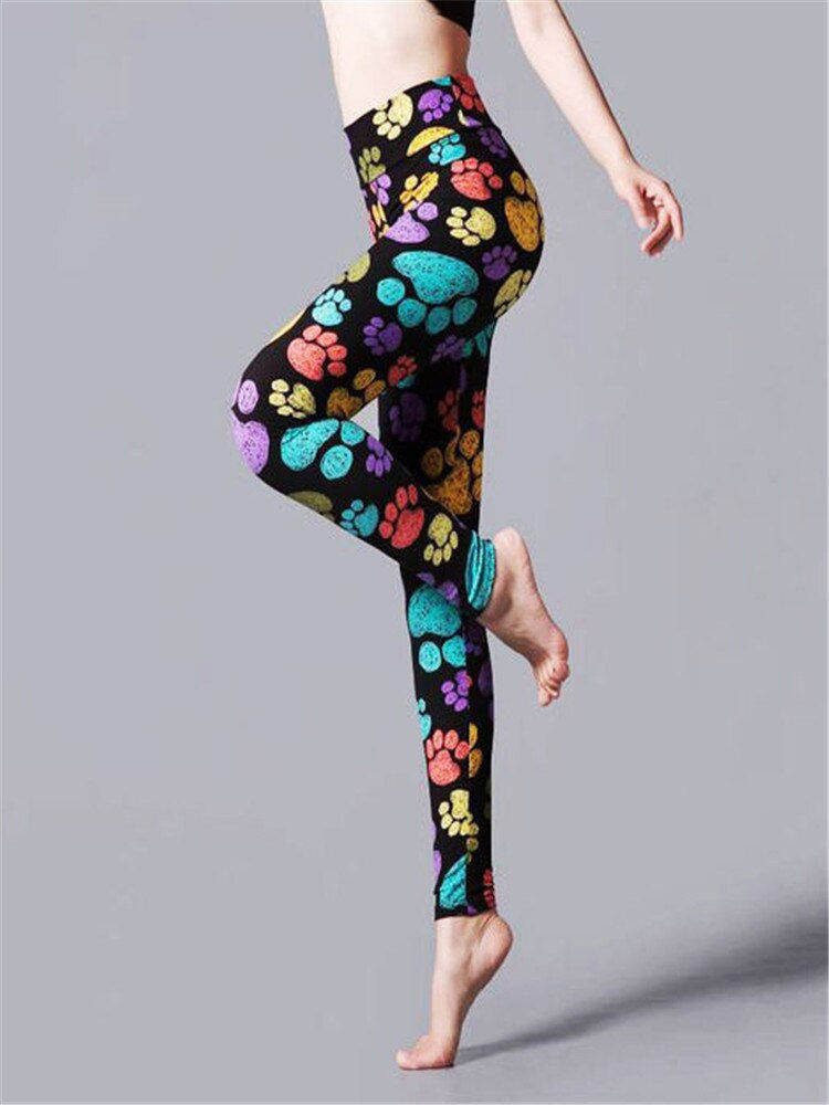 Thumbnail: Leggings Leopard Women Leopard Print Leggings Spring And Autumn High Elasticity