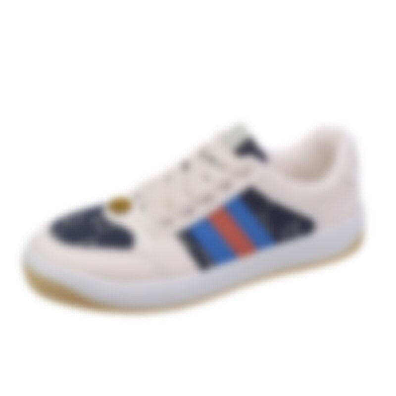 Thumbnail: Student's Autumn Leather Casual Sneakers Unisex Sports Shoes Couples Men Women 
