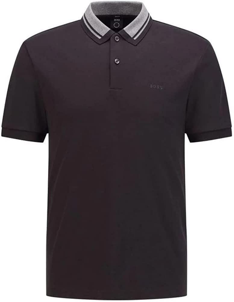 Thumbnail: Hugo Boss Mens Phillipson 95_99 Polo Shirt Cotton Pique Slim Fit