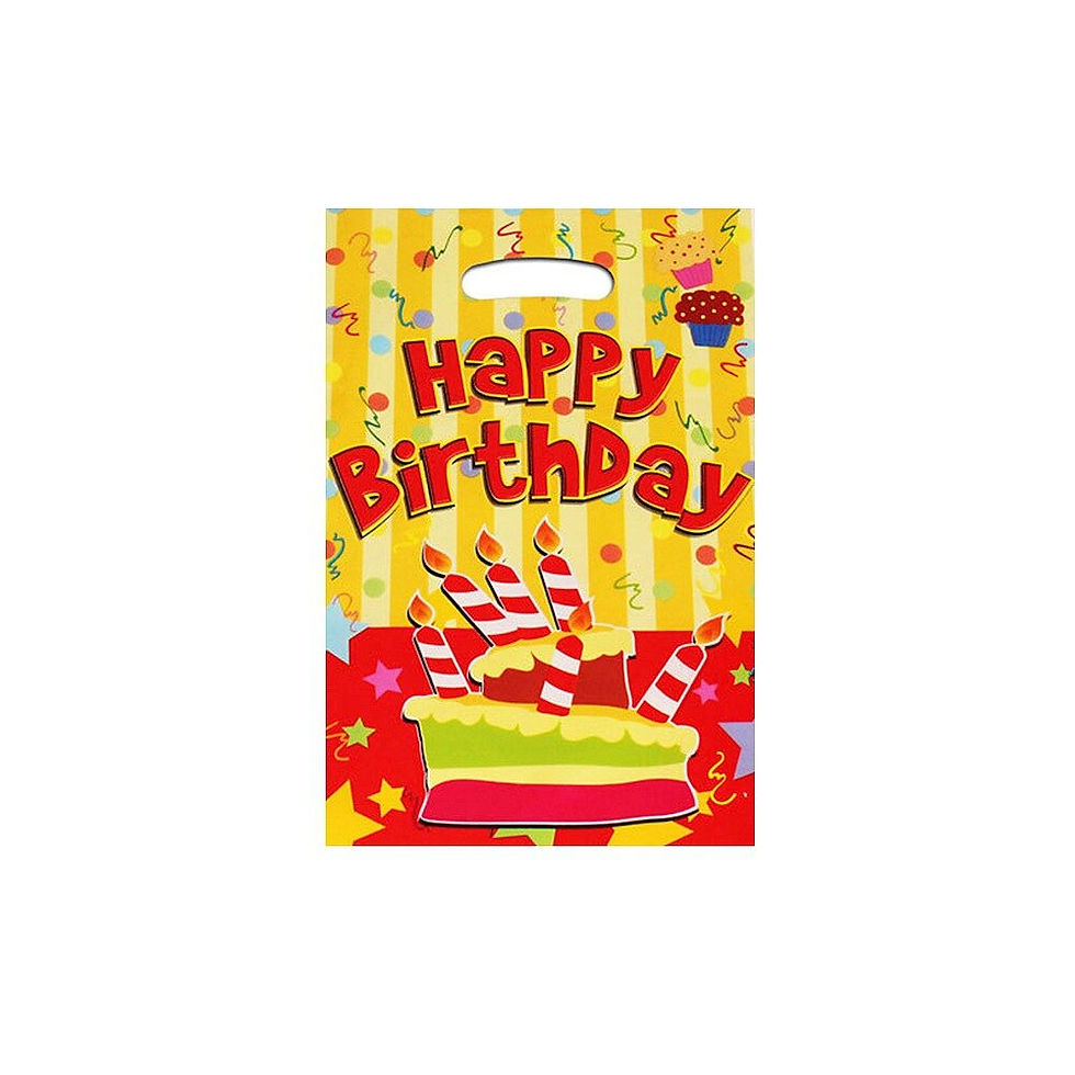 Thumbnail: 10/50pcs New Super Mario Plastic Gift Bag Kids Birthday Party Baby Shower Party