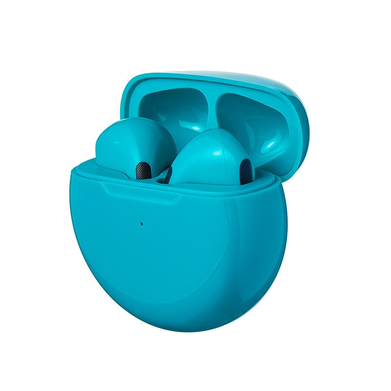 الصورة المصغرة: Air Pro 6 TWS Wireless Headphones with Mic Fone Bluetooth Earphones Sport Runni