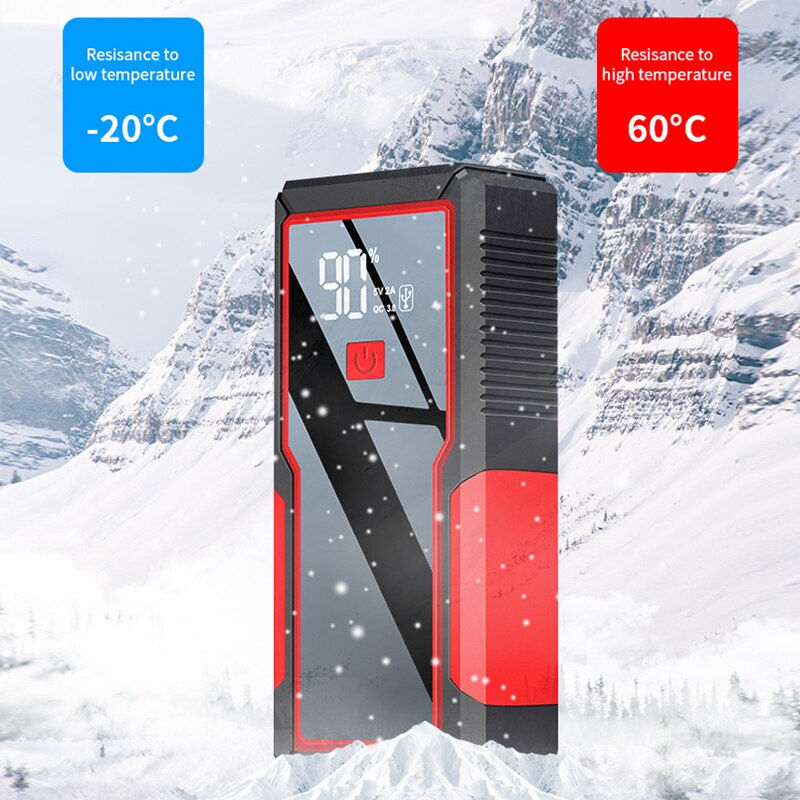 Thumbnail: 26000mAh Car Jump Starter Power Bank 12V Portable Car Battery Booster Charger S