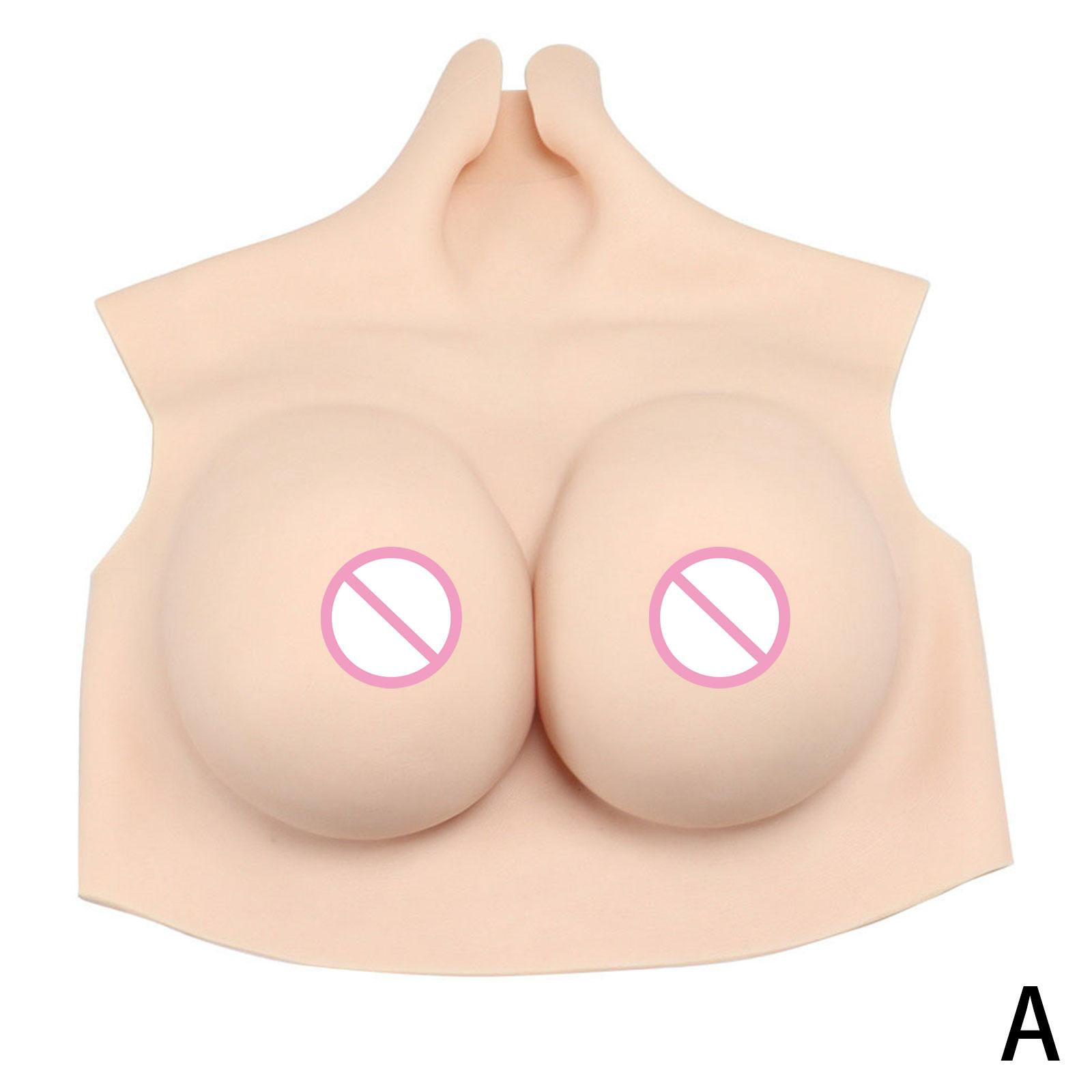 Huge Realistic Shemale Fake Boobs False Breast Forms Crossdressers Silicone Bre