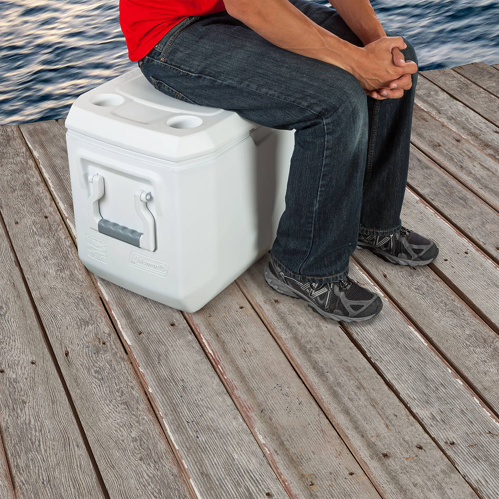 Миниатюра: Coleman 100Qt Xtreme 5 Day Heavy Duty Wheeled Cooler, White
