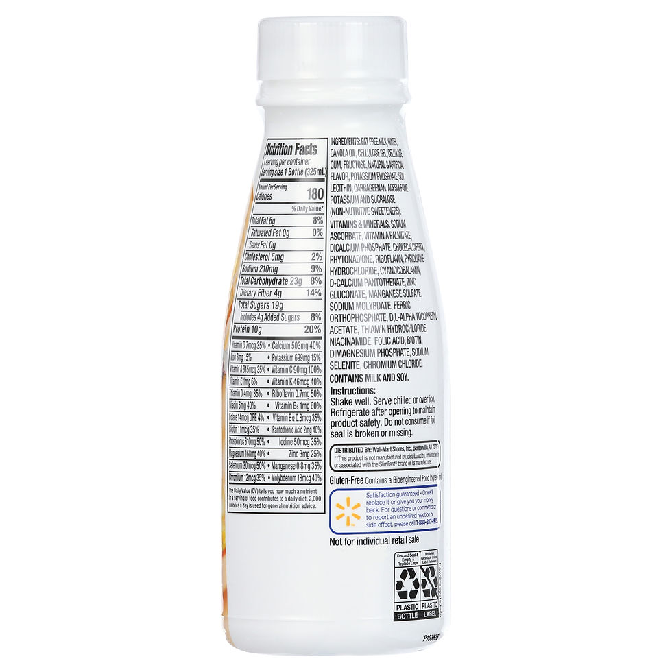 Миниатюра: Equate Meal Replacement Shakes, French Vanilla, 11 fl oz, 6 Count