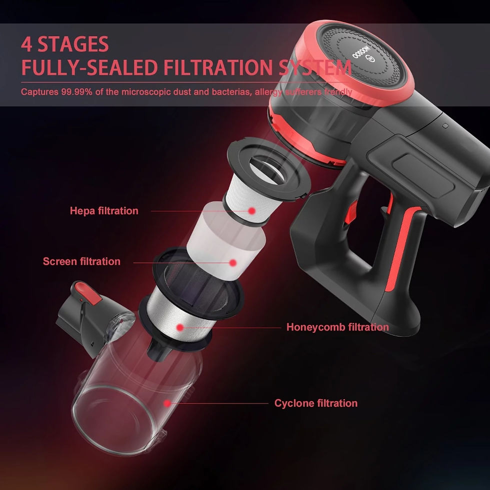 Thumbnail: Cordless Vacuum Lightweight Stick  Mini Vacuum Cleaner  Home Appliance