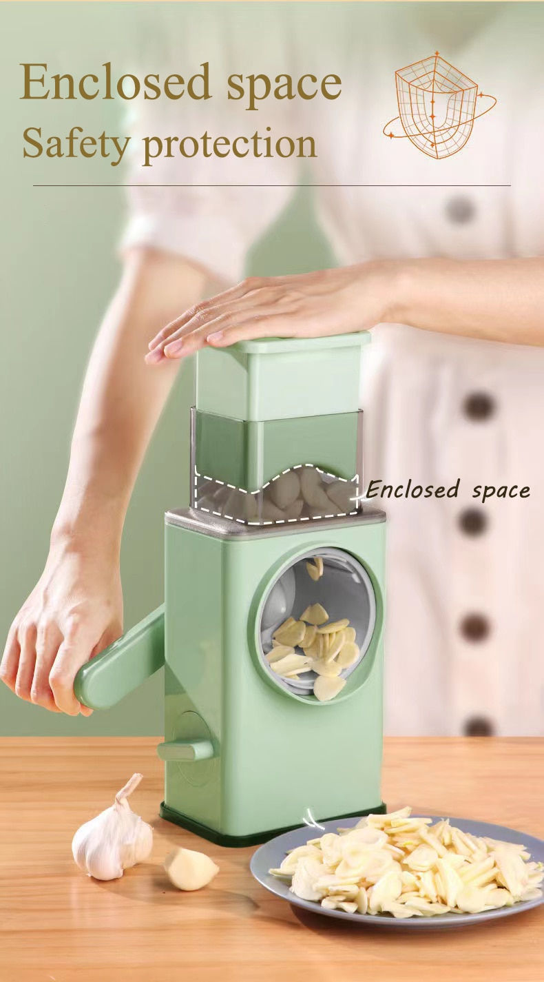 Thumbnail: Multifunction Vegetable Slicer Manual Home Kitchen Accessories Grater Vegetable