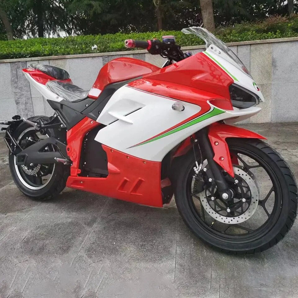 Миниатюра: Electric Motorcycle 3000W 50MPH Lithium Battery High Speed Powerful Racing Moto