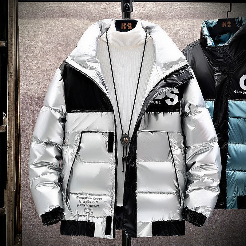 Thumbnail: 2022 New Fashion Cotton Men Coat Hood Warm Winter Jacket Casual Thick Man Tops 