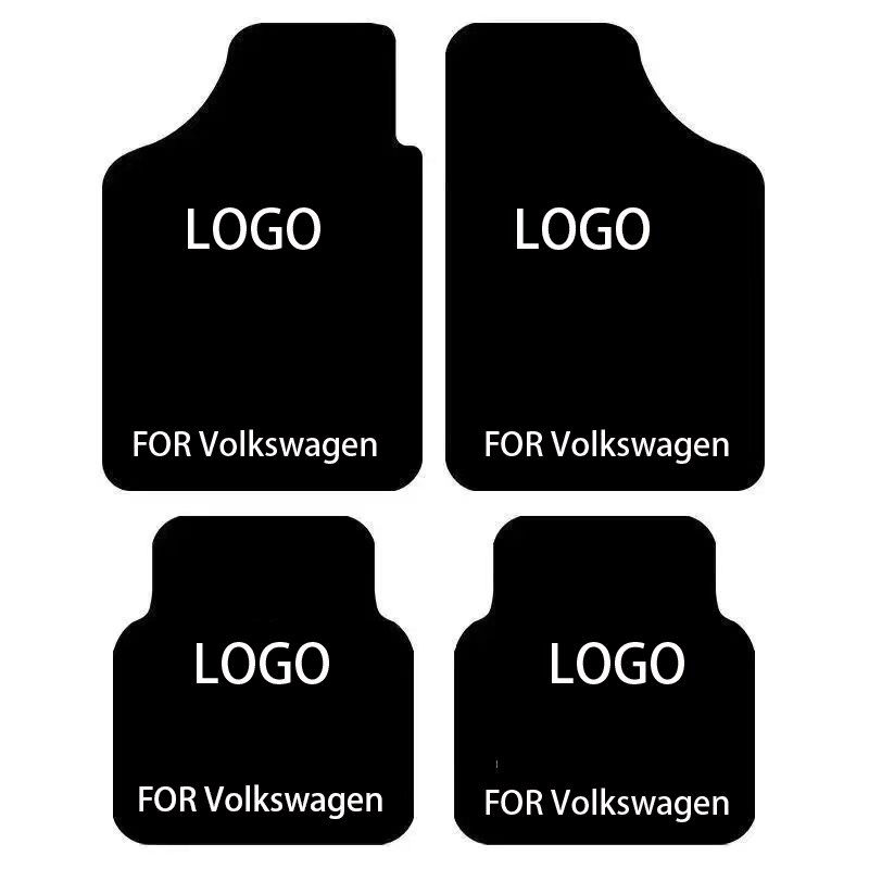 Miniature : Universal Car Floor Mats Classic Luxurious Auto Accessories Foot Pads With Logo
