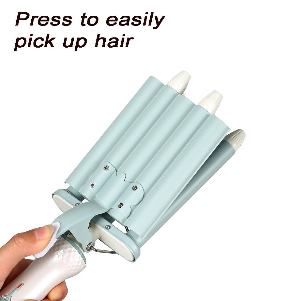 Miniaturbild: Electric Hair Curler Hair Iron Professional Curling Iron Hair Water Ripple Wave