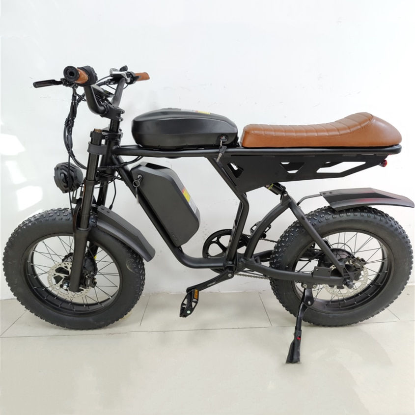 Thumbnail: New Double Battery Dual Motor Electric Bicycle 1000W 2000W 17.5Ah 22.4Ah 40ah O