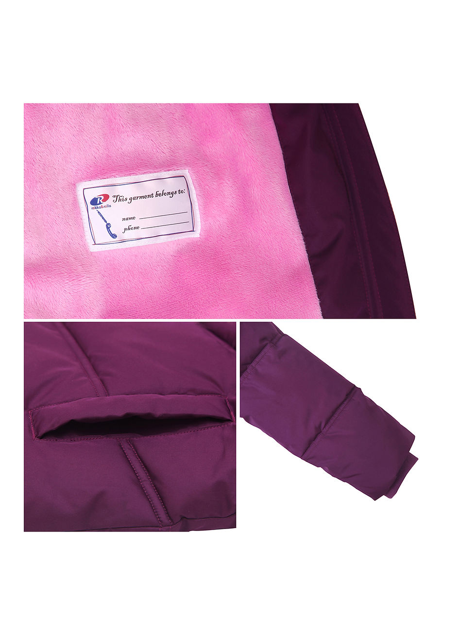 Thumbnail: Rokka&Rolla Girls' Heavy Winter Puffer Jacket Bubble Coat, Sizes 4-16
