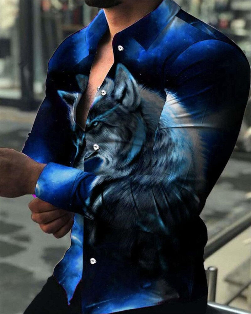 Thumbnail: 2023 High Quality Fashionable Men's Shirts Button Up Shirts Casual Designer Pri