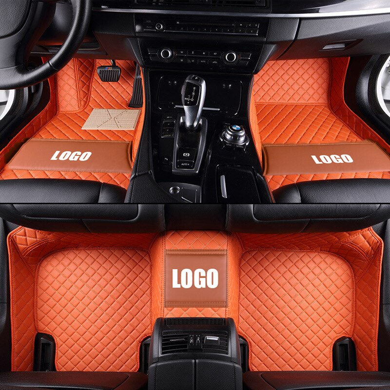 Miniature : Custom Logo car floor mats for Mercedes Benz W203 W210 W211 AMG W204 A B C E S 
