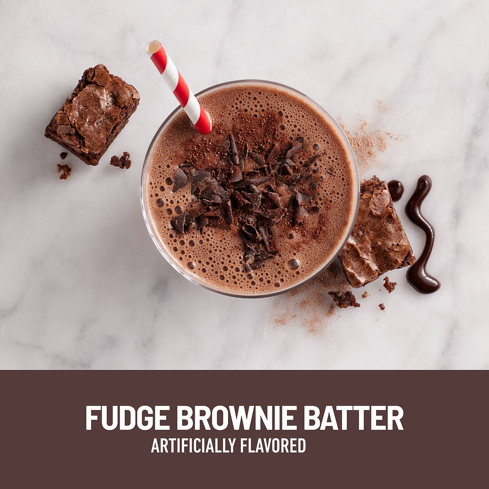 Miniature : SlimFast Keto Fudge Brownie Batter Meal Replacement Shake Powder, 10 Servings