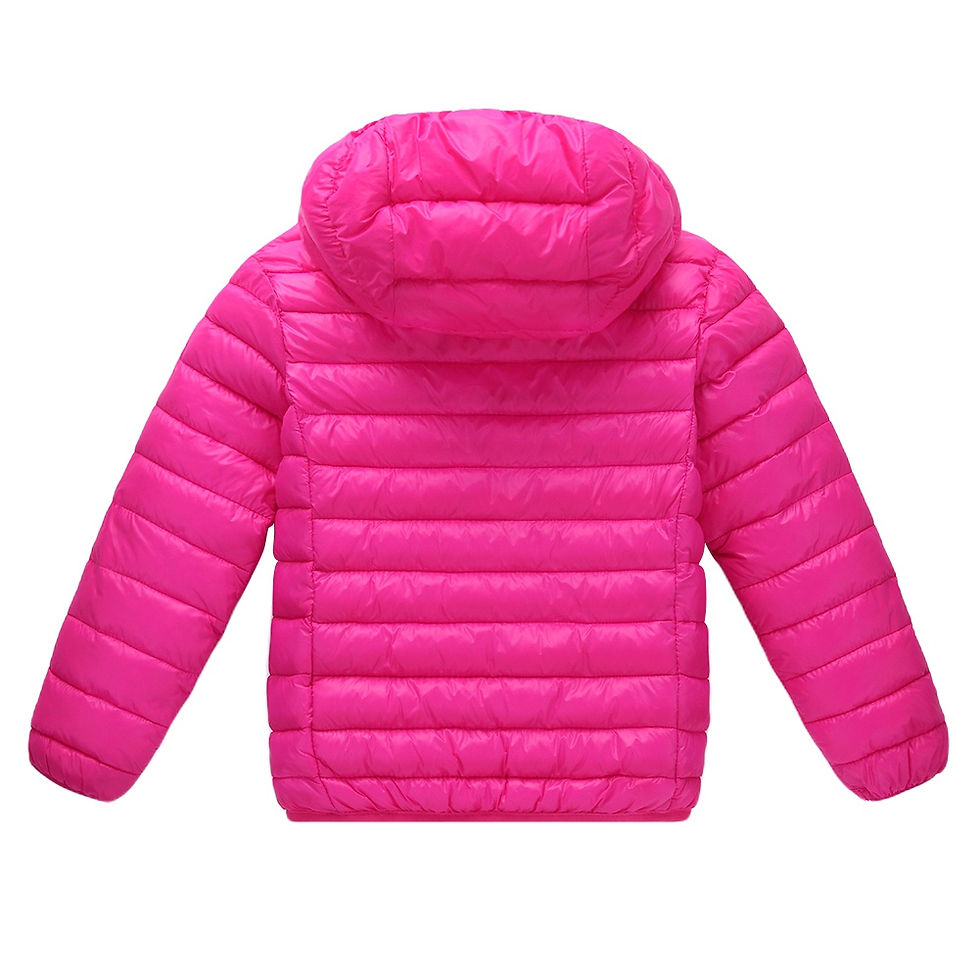 Thumbnail: SYNPOS Kids Baby Boy Girl OutWear Coat Winter Warm Hooded Puffer Lightweight Wa