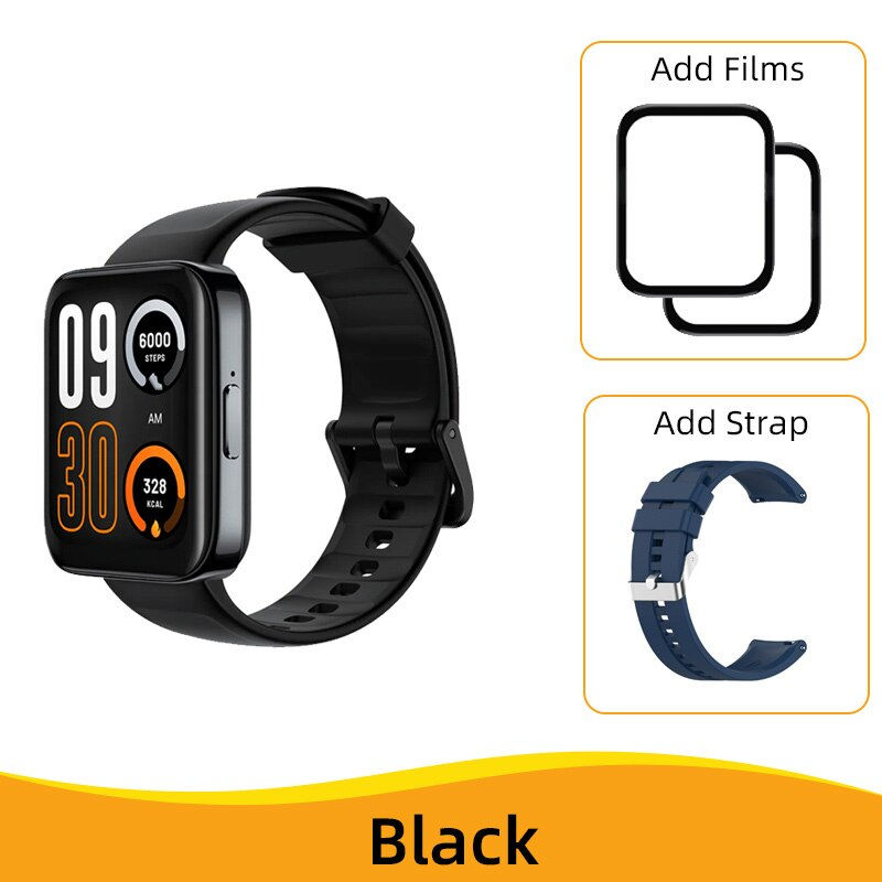 Thumbnail: Global Version Realme Watch 3 Pro Smart Watch 1.78'' AMOLED Display Blood Oxyge
