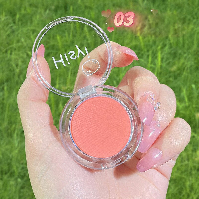 Miniatura: Monochrome Blush Natural Nude Matte Contouring Orange Pink Blush Eyeshadow Pale