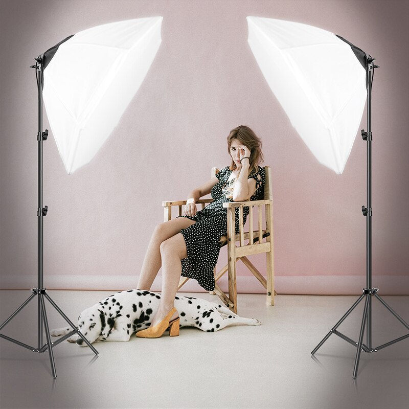 Miniaturbild: SH Photo Studio Kit Softbox Speedlite Portable Octagon Umbrella Softbox With Tr