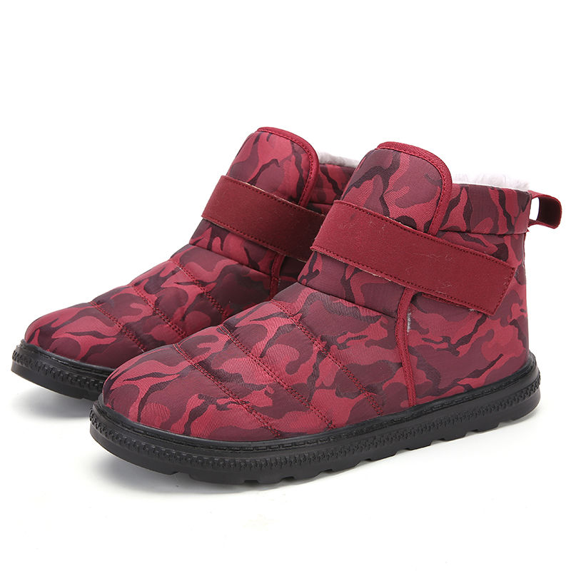 サムネイル： Dropship Winter Fur Snow Boot Men Warm Women's Winter Boots