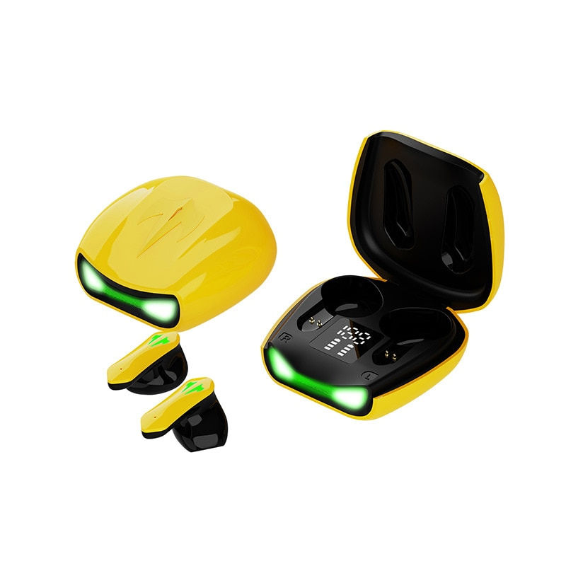 الصورة المصغرة: Car Design Ear Buds BT 5.3 Low Lantency Headset Stereo Wireless Earphones Noise