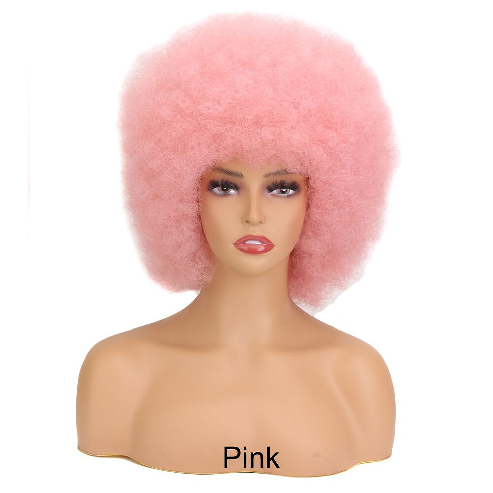 Thumbnail: Afro Kinky Curly Wig Female 8inch Short Afro Wig for Women Good Quality Synthet