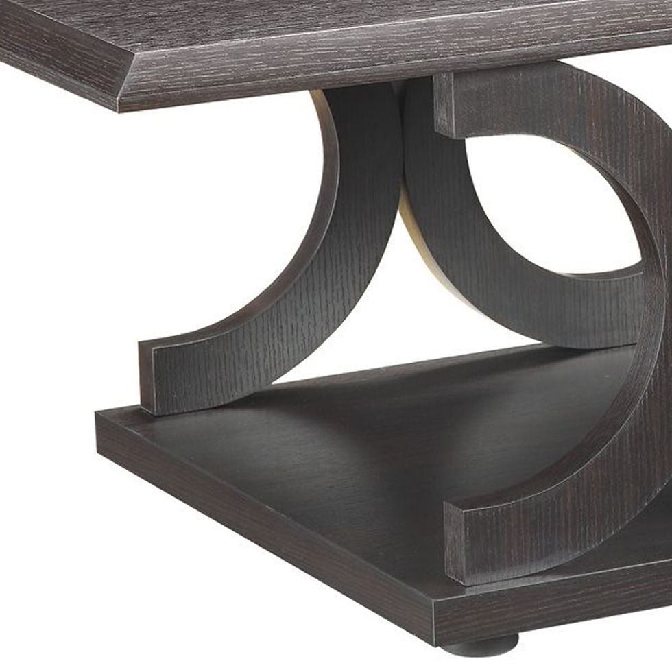 Миниатюра: C-Shaped Coffee Table Cappuccino