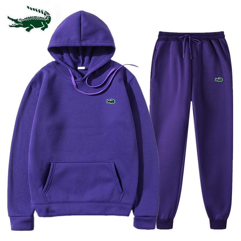 Thumbnail: 2023 High quality autumn and winter new men's hooded sweater coat+casual sports